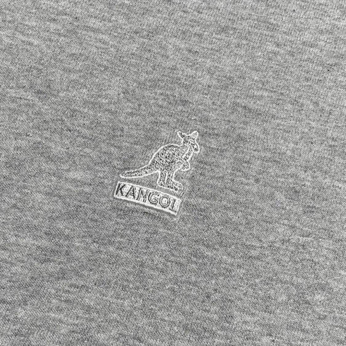 [M] Kangol 캉골 그레이 베이직 긴팔티 상품이미지3