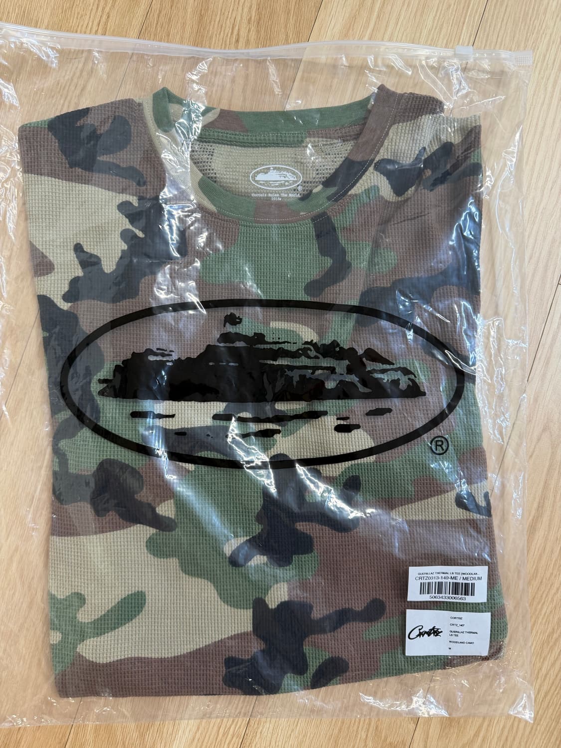 코르테이즈 써멀 카모 우드랜드 롱슬리브 corteiz thermal 상품이미지2