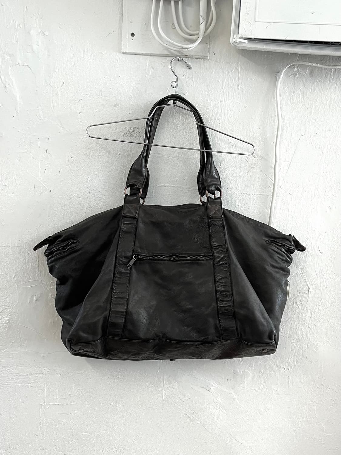 SANTA CROCE 산타 크로세 아티저널 레더 빅 숄더백 상품이미지9