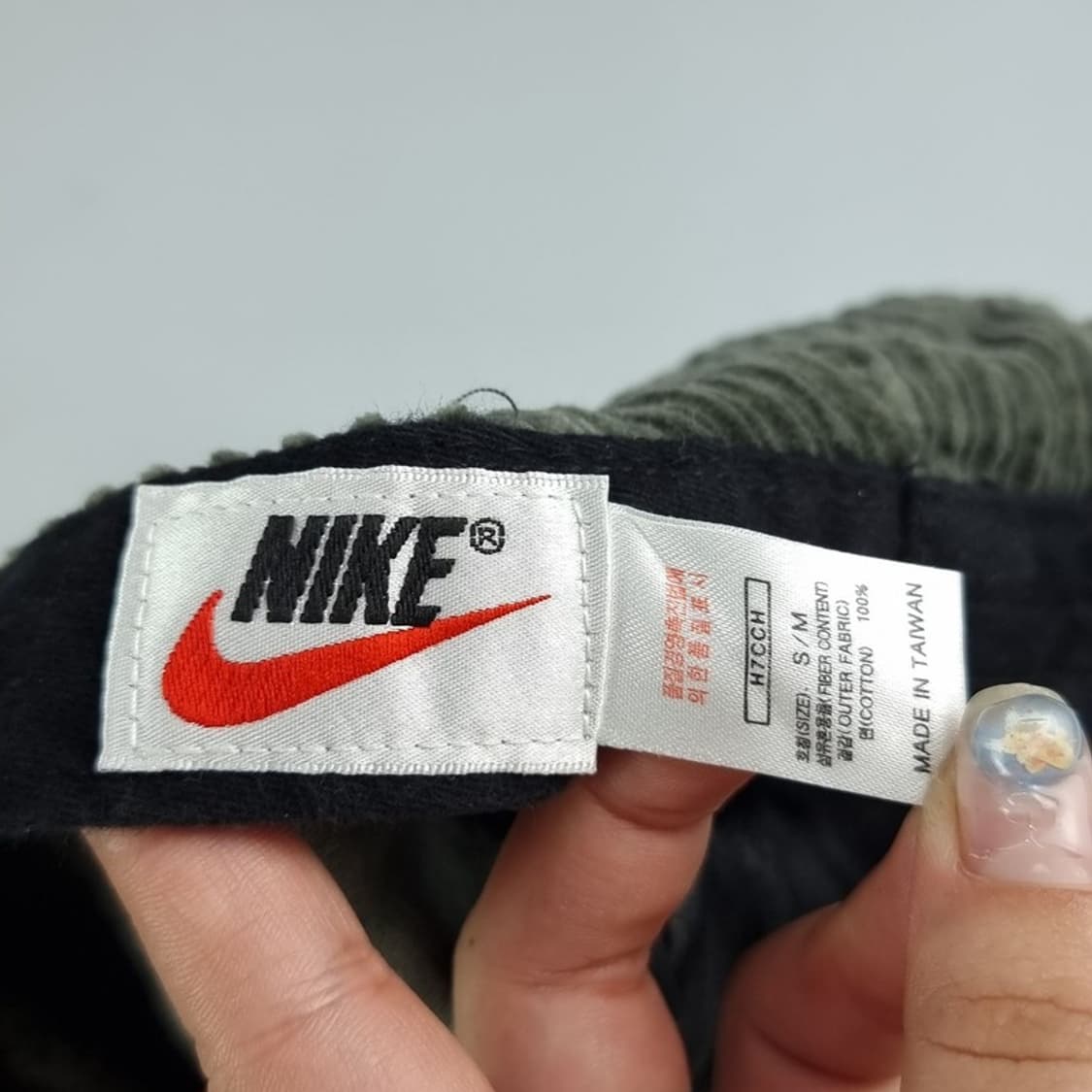 [NIKE] (미사용)나이키 스우시 자수 코듀로이 골덴 헌팅캡 베레모 상품이미지8