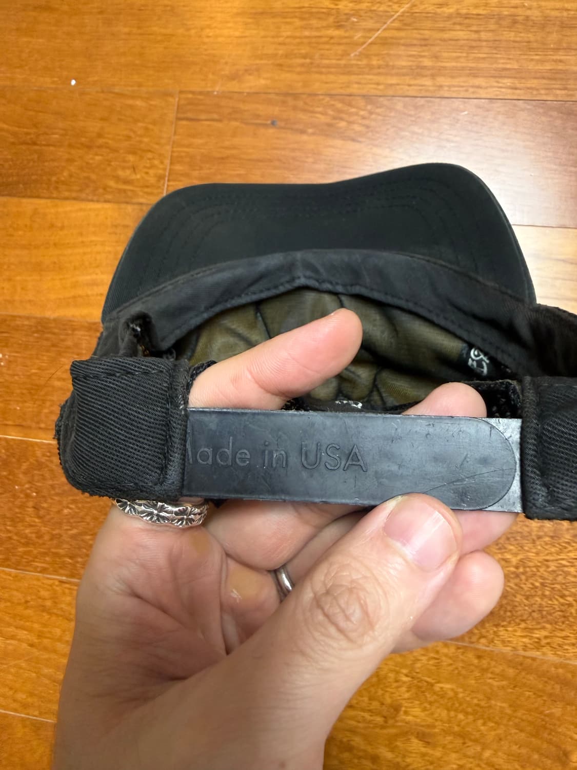 크롬하츠 롤링스톤즈 레더패치 캡 상품이미지4