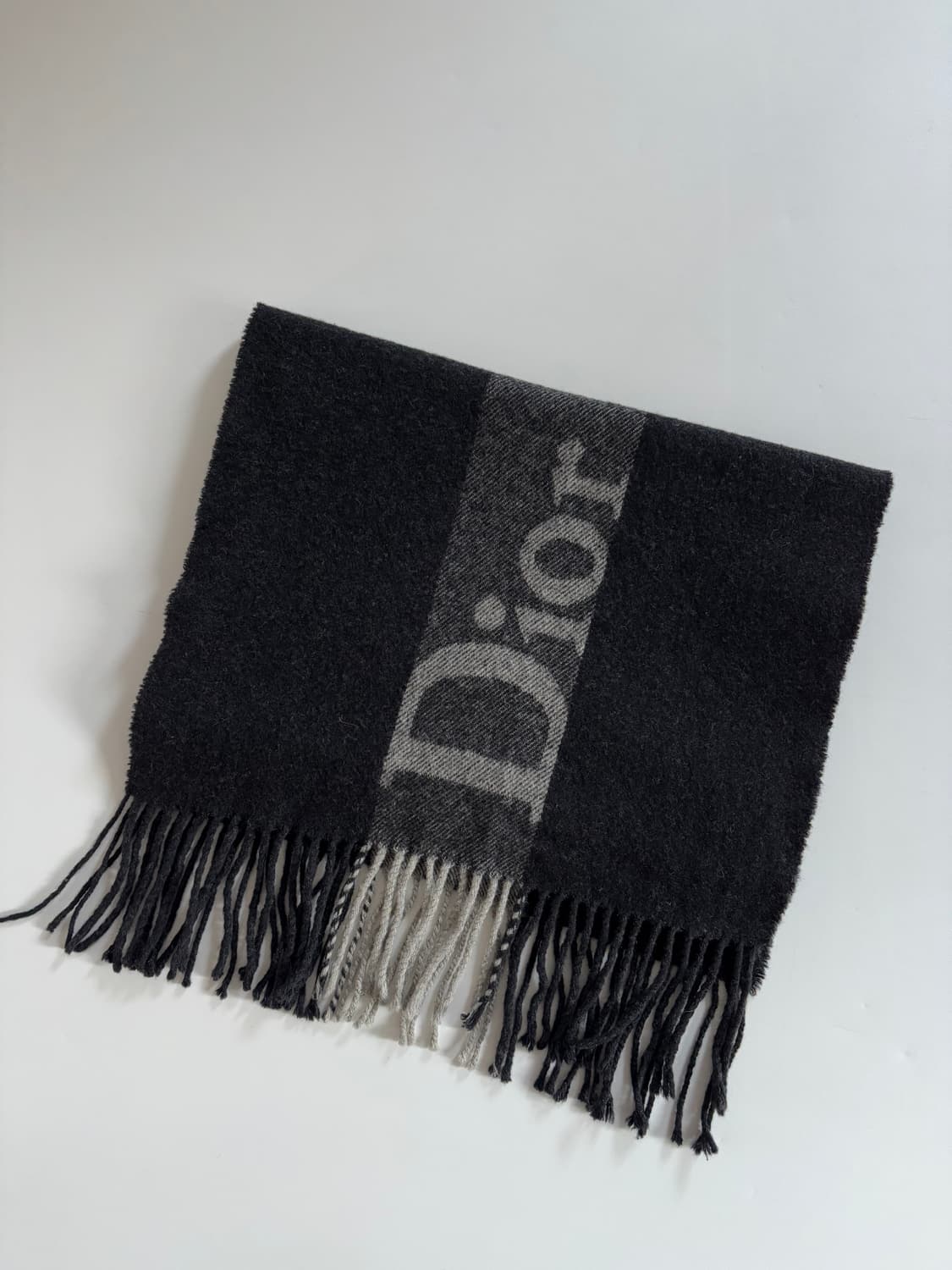 Dior 크리스찬 디올 메리노울 캐시미어 로고 머플러 상품이미지3