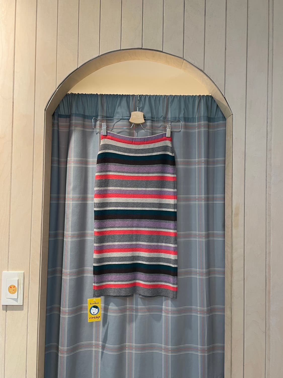 일본빈티지 멀티슬림스커트 상품이미지5