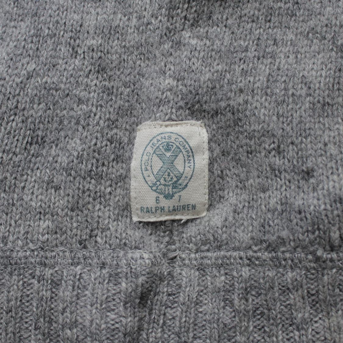 90's Polo 폴로 진스 랄프로렌 울 로고 니트 상품이미지6
