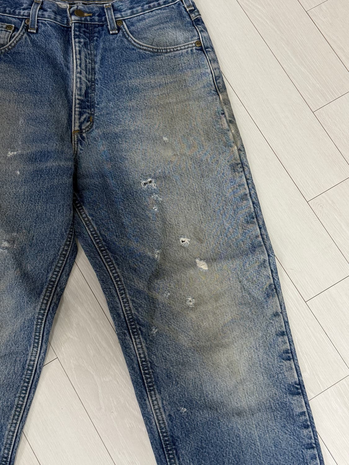 Vintage Carhartt Faded Single knee 32 상품이미지3