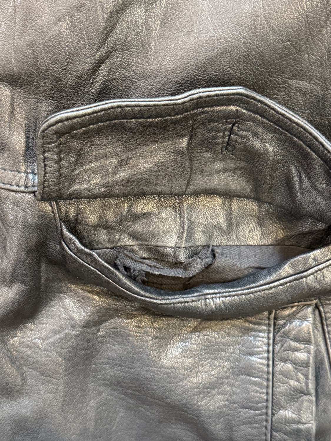 빈티지 램스킨 카코트(O55) 상품이미지6