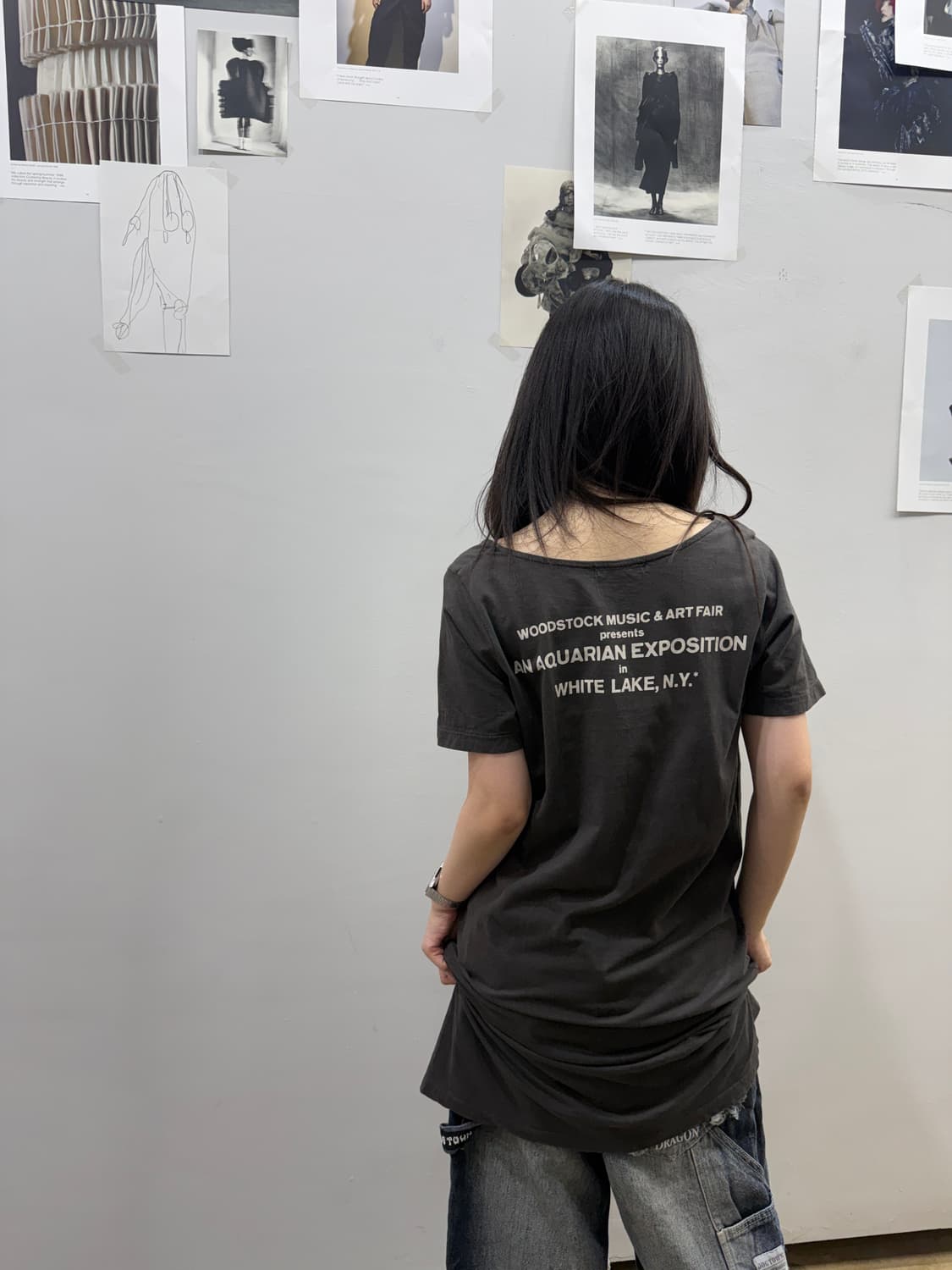 히스테릭 글래머 우드스탁 롱 티셔츠 상품이미지5