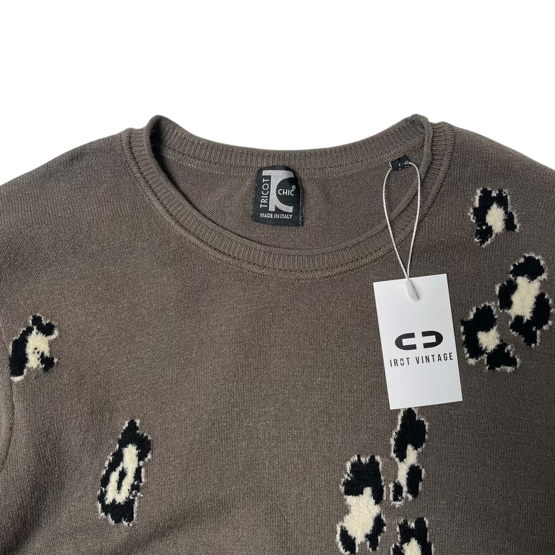 Tricot chic 레오파드 비스코스 블렌드 니트(italy made) 상품이미지7