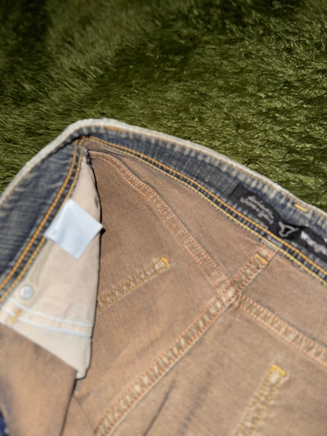 [28] Wrangler 랭글러 재팬 빈티지 워싱 부츠컷 데님 팬츠 상품이미지4