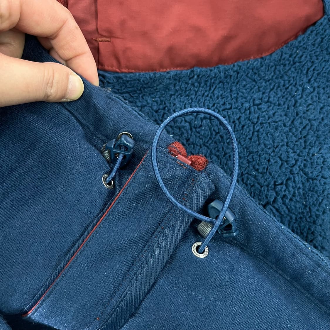 95 몽벨 레트로 양털 플리스 자켓  상품이미지5