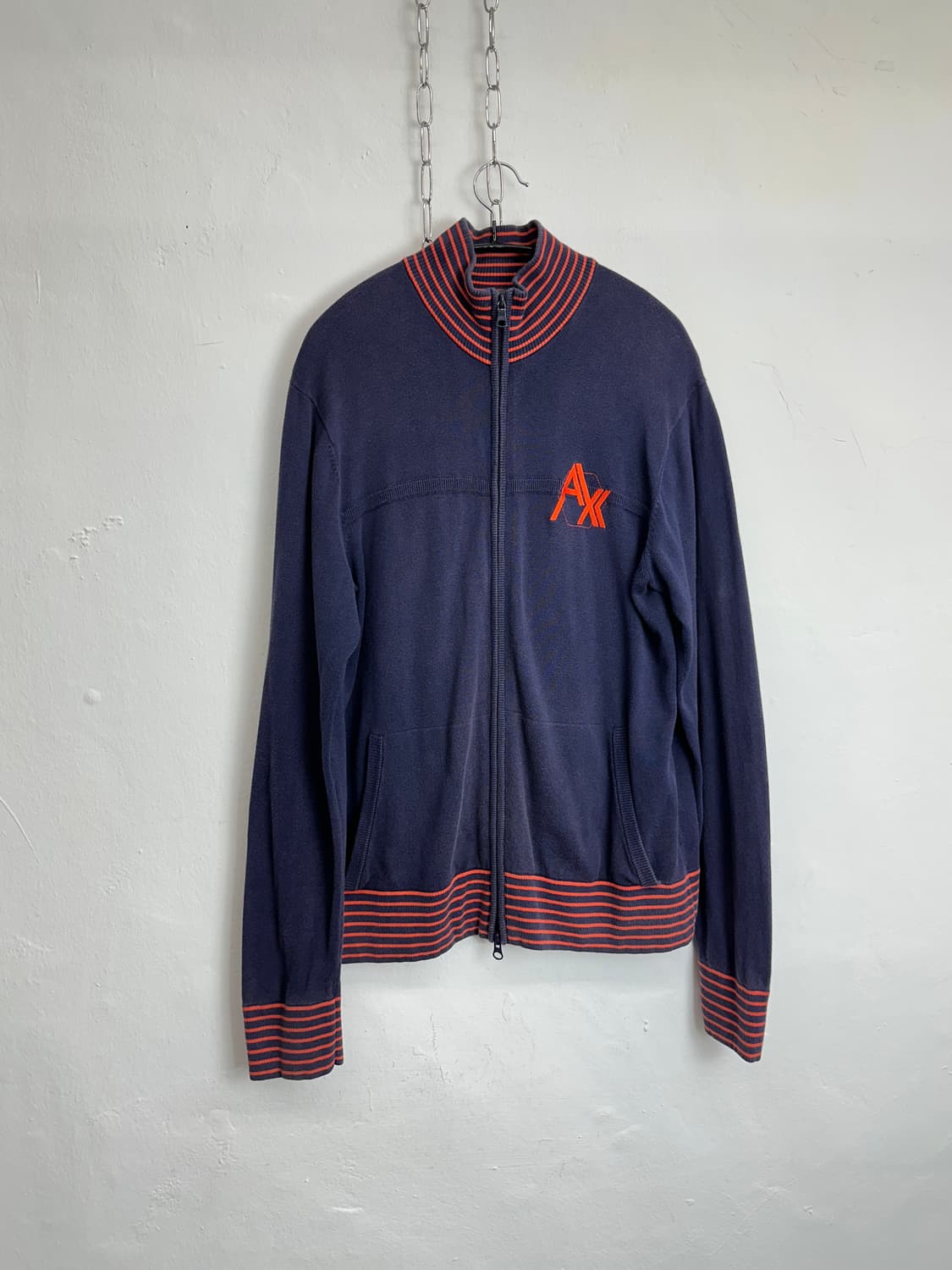 Armani Exchange Contrast Stripe Ribbed Z 상품이미지3