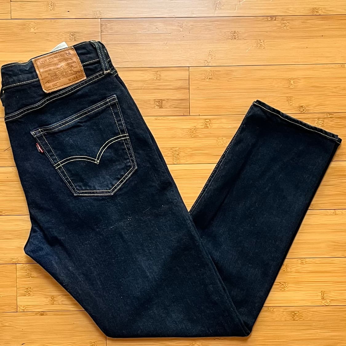 리바이스 502 빅E 데님팬츠 W34 L32 상품이미지1