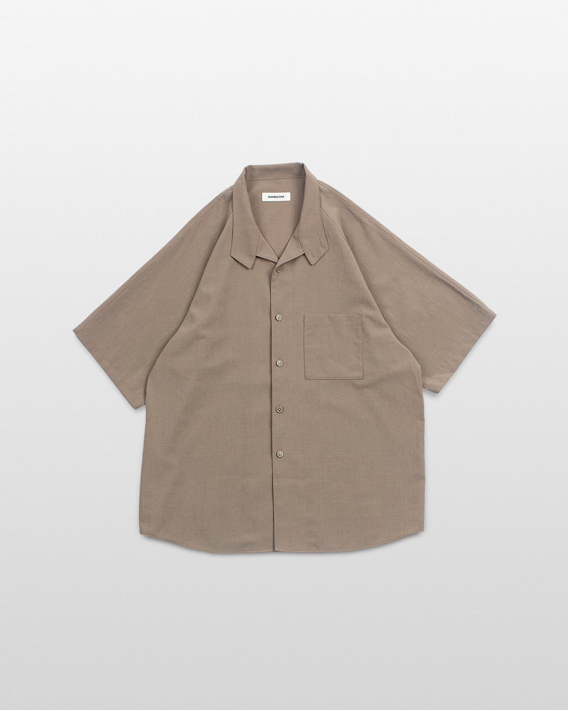 MONKEY TIME Dog Ear Collar Raglan Shirt 상품이미지2
