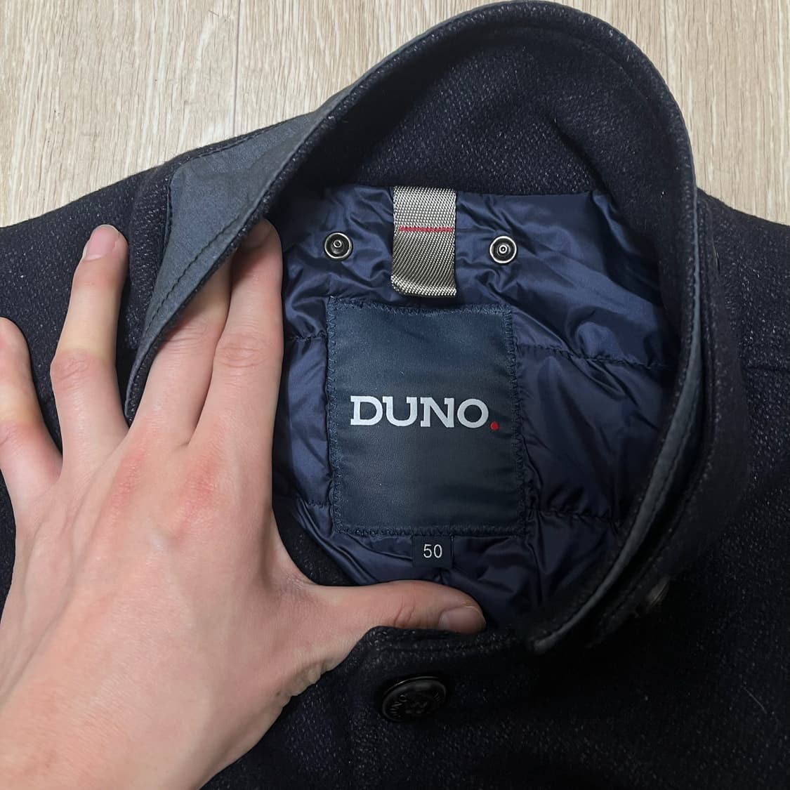 이태리 두노 DUNO 남성 울 다운 패딩자켓 50  상품이미지4