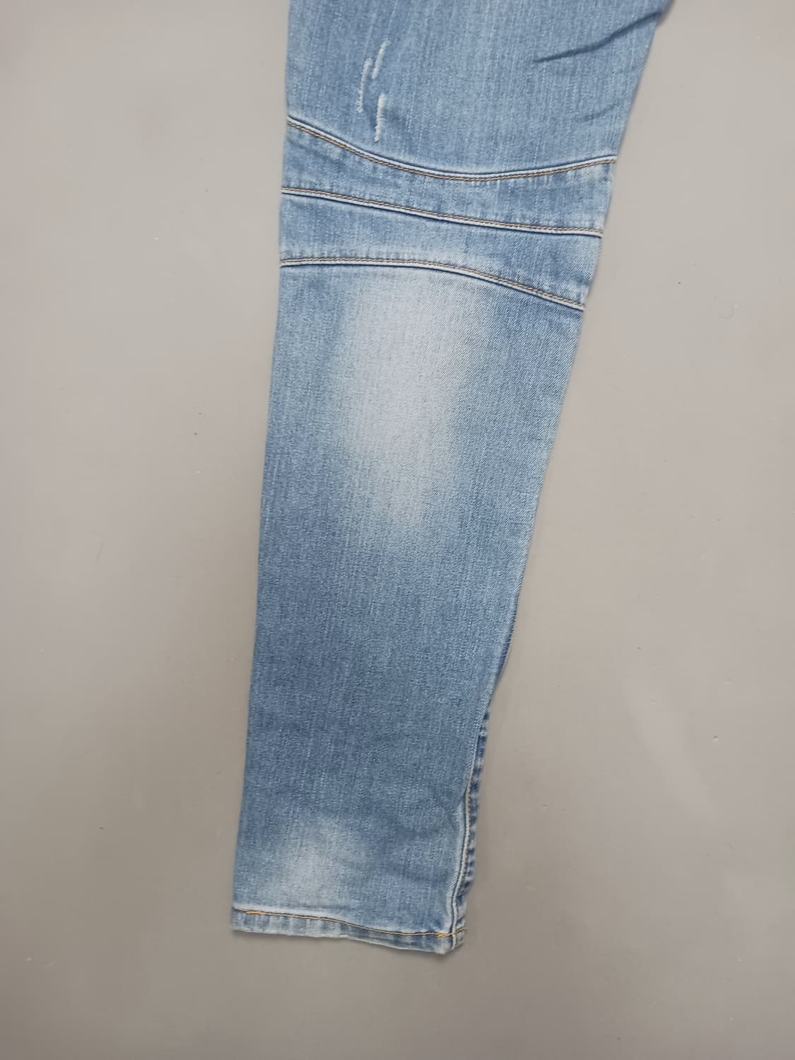 [31] 발망 연청 스크래치 바이커진 청바지 상품이미지9