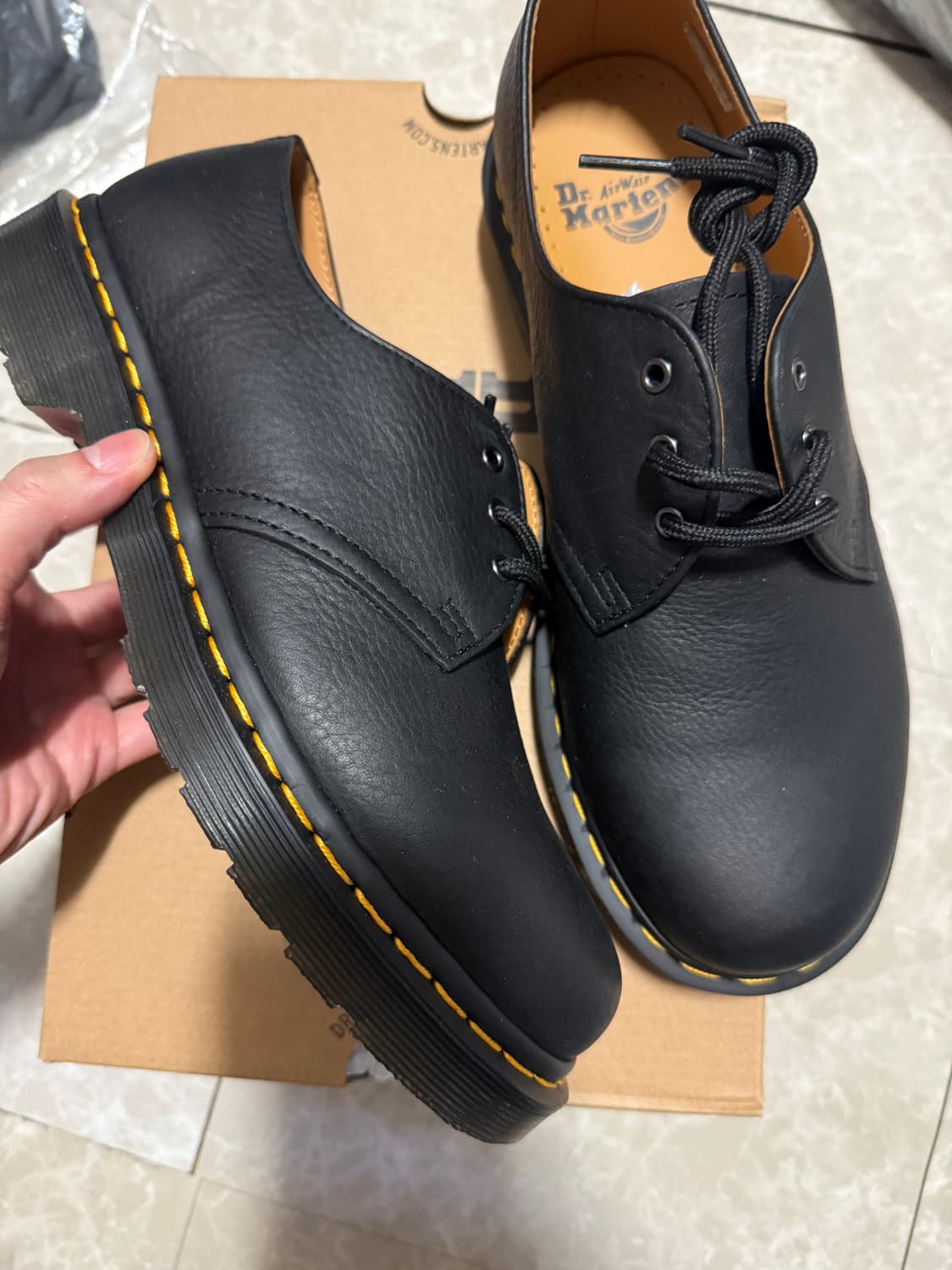 260사이즈 닥터마틴 1461 엠버서더 앰버서더 블랙 상품이미지1