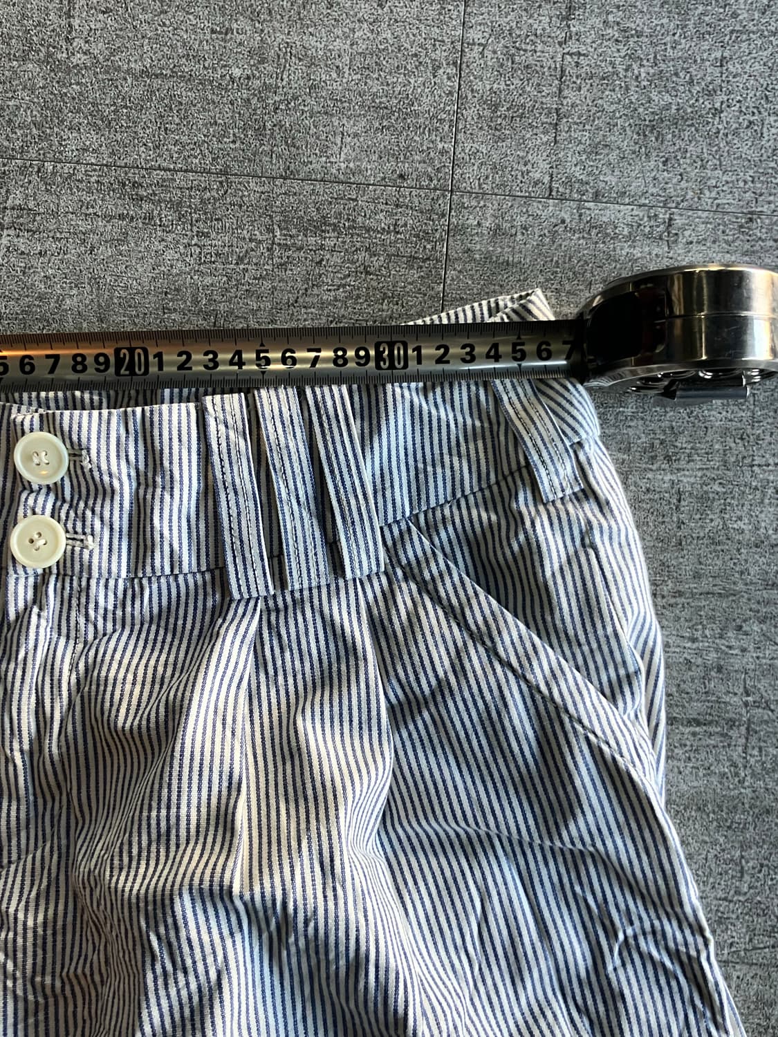 일본빈티지 Pageboy 올드스쿨모리걸너드남 투버튼 카프리 버뮤다팬츠 상품이미지2