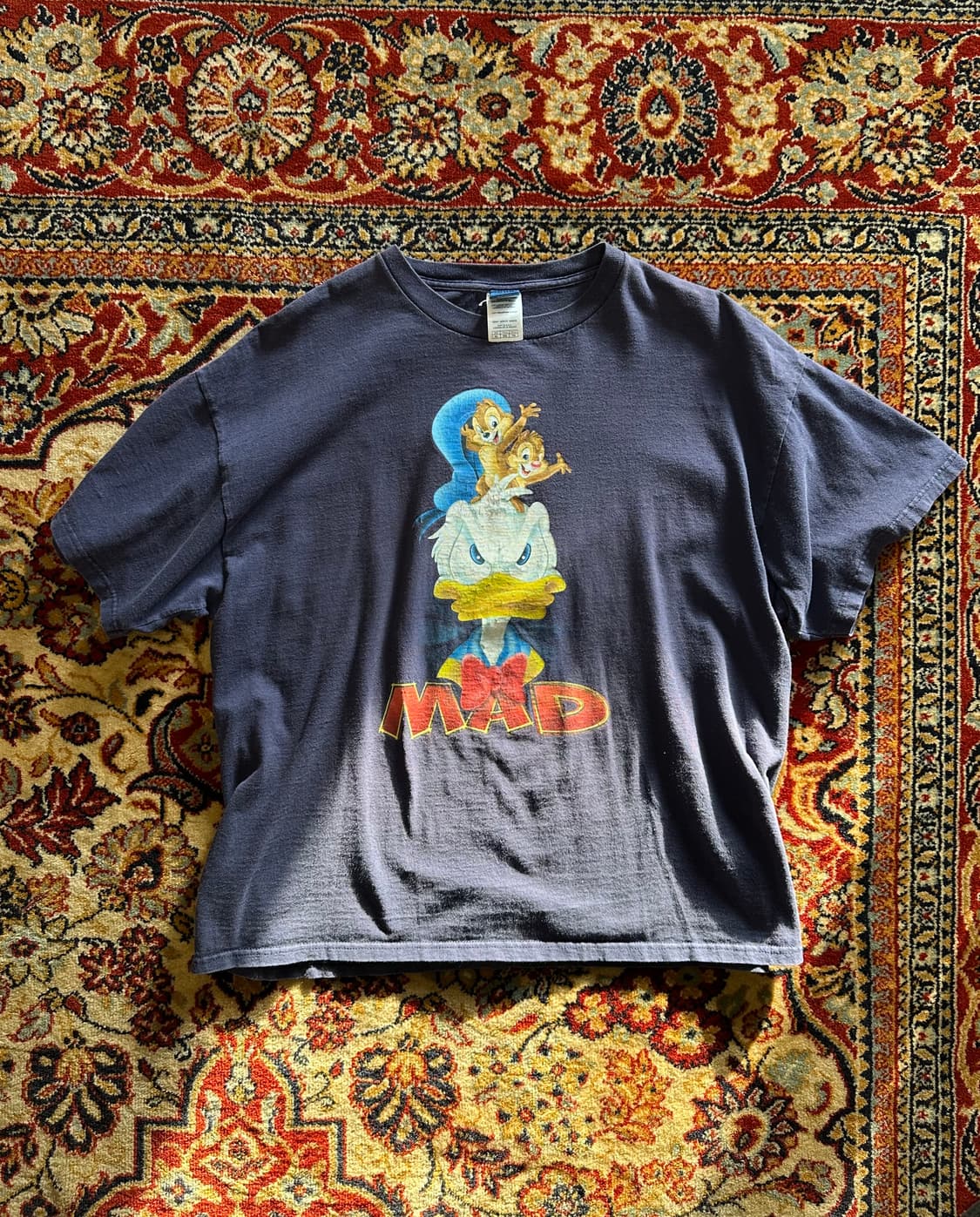90s 도날드덕 & 칩앤데일 MAD/ATTITUDE - XL 상품이미지1