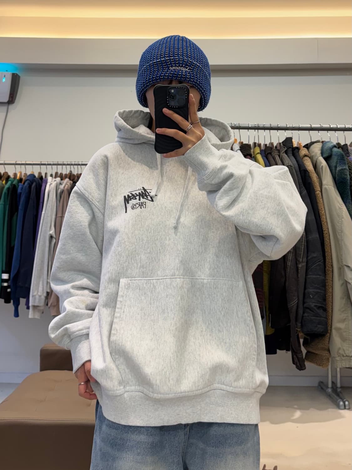 스투시 파리 후드티 상품이미지5