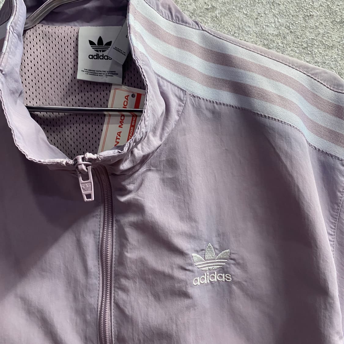 아디다스 우븐 락업 트랙탑 라벤더 자켓 B4148 상품이미지3