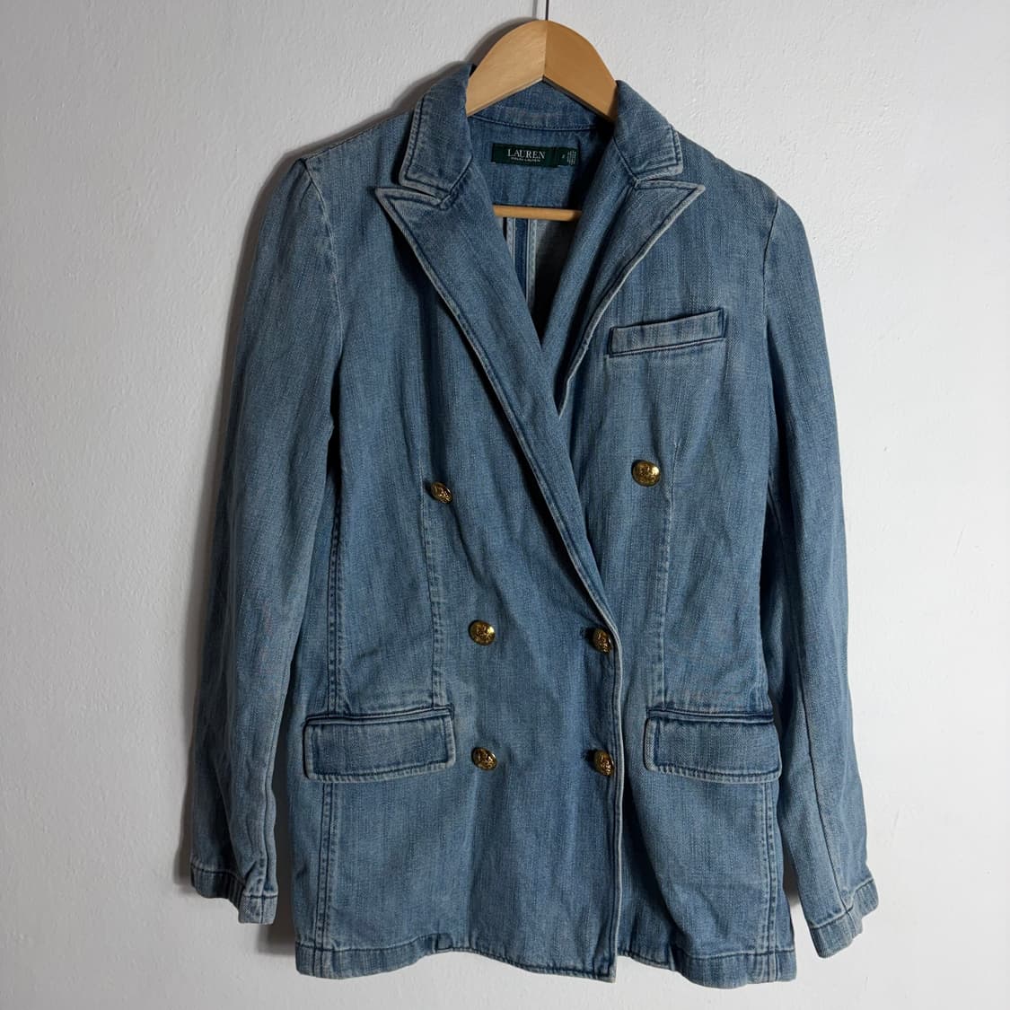 랄프로렌 데님 더블 버튼 자켓(2) 상품이미지1