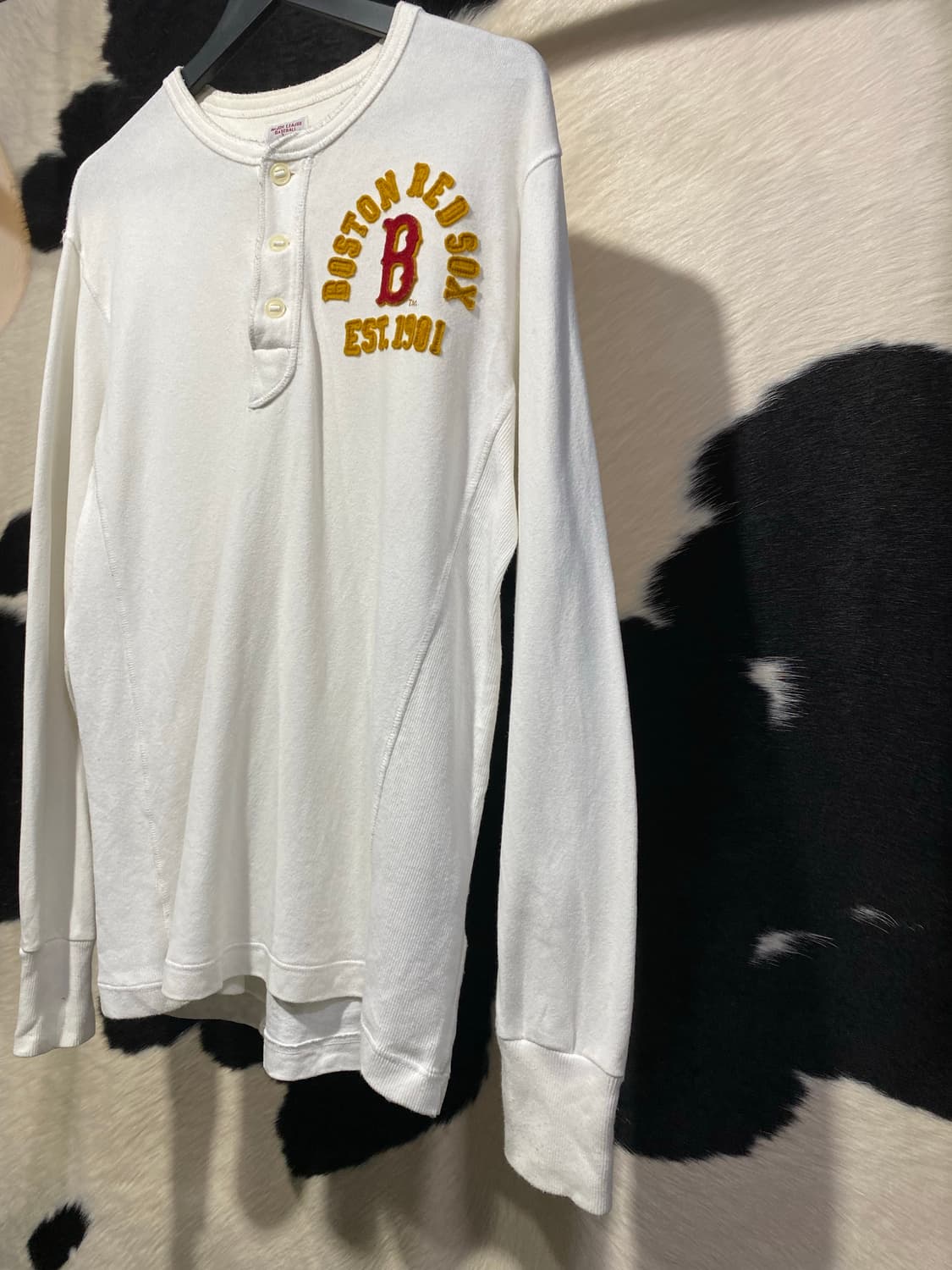 Major league 보스턴 레드삭스 패치 롱슬리브 상품이미지4