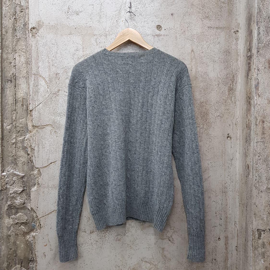 폴로 랄프로렌 램스울 라운드넥 니트 S사이즈  상품이미지2