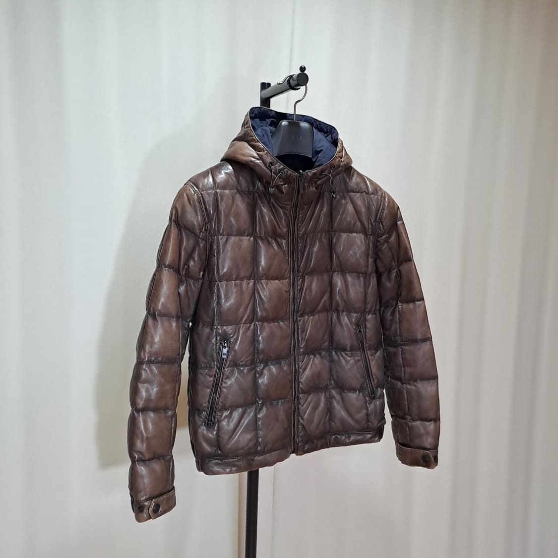 (택포) 마시모두띠 리버서블 양가죽 후드 자켓 95 B678 상품이미지2