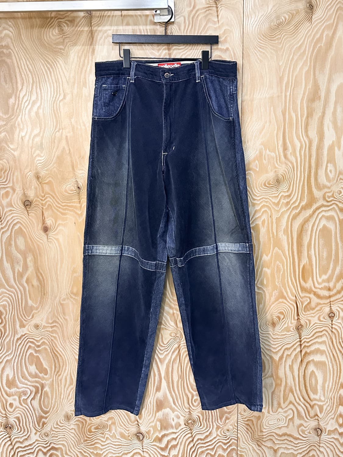 펠레펠레 코듀로이 워시드 와이드 데님 팬츠 상품이미지2