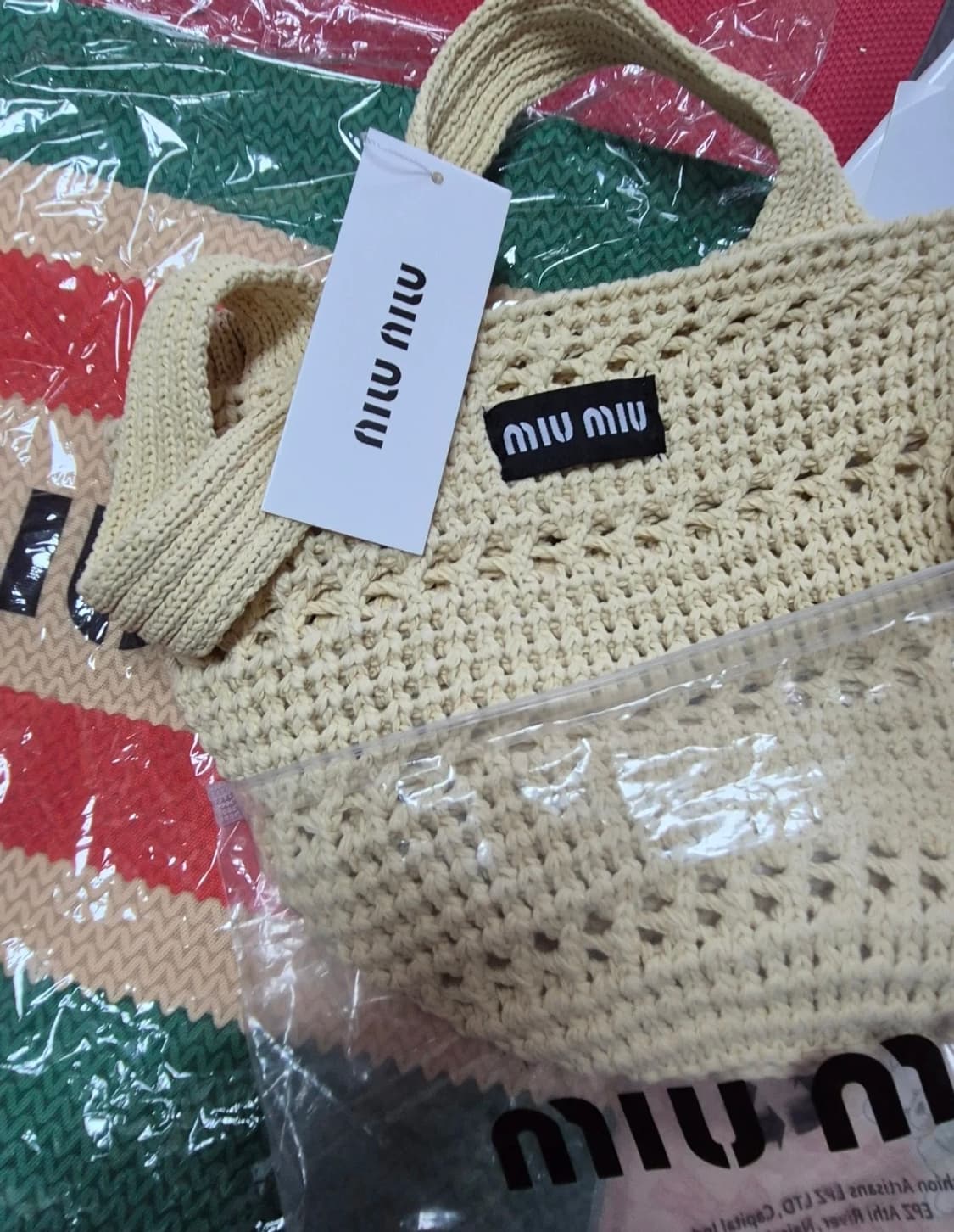 미우미우 뜨개가방 상품이미지3