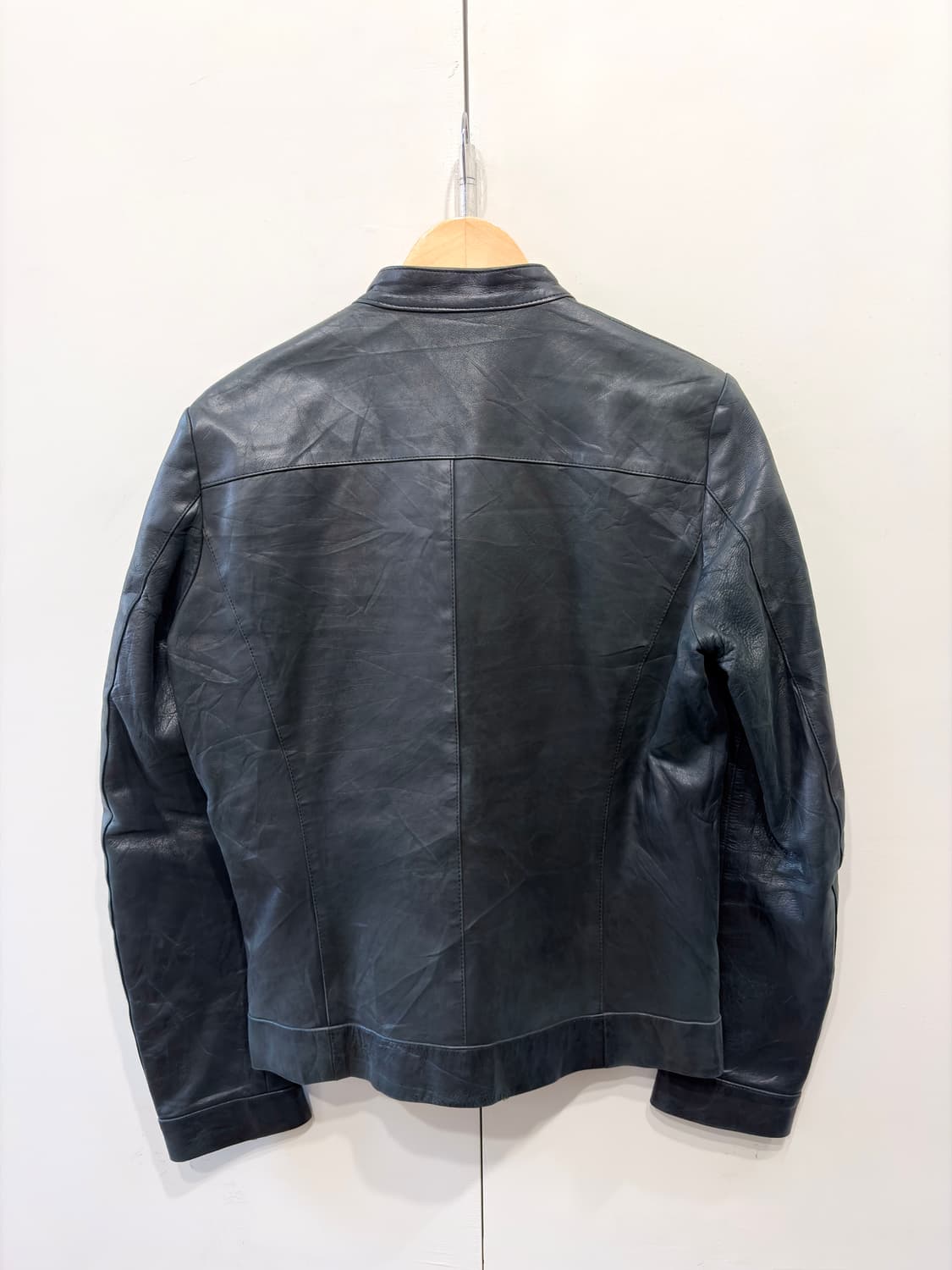 wjk 싱글 라이더 레더 자켓 상품이미지6