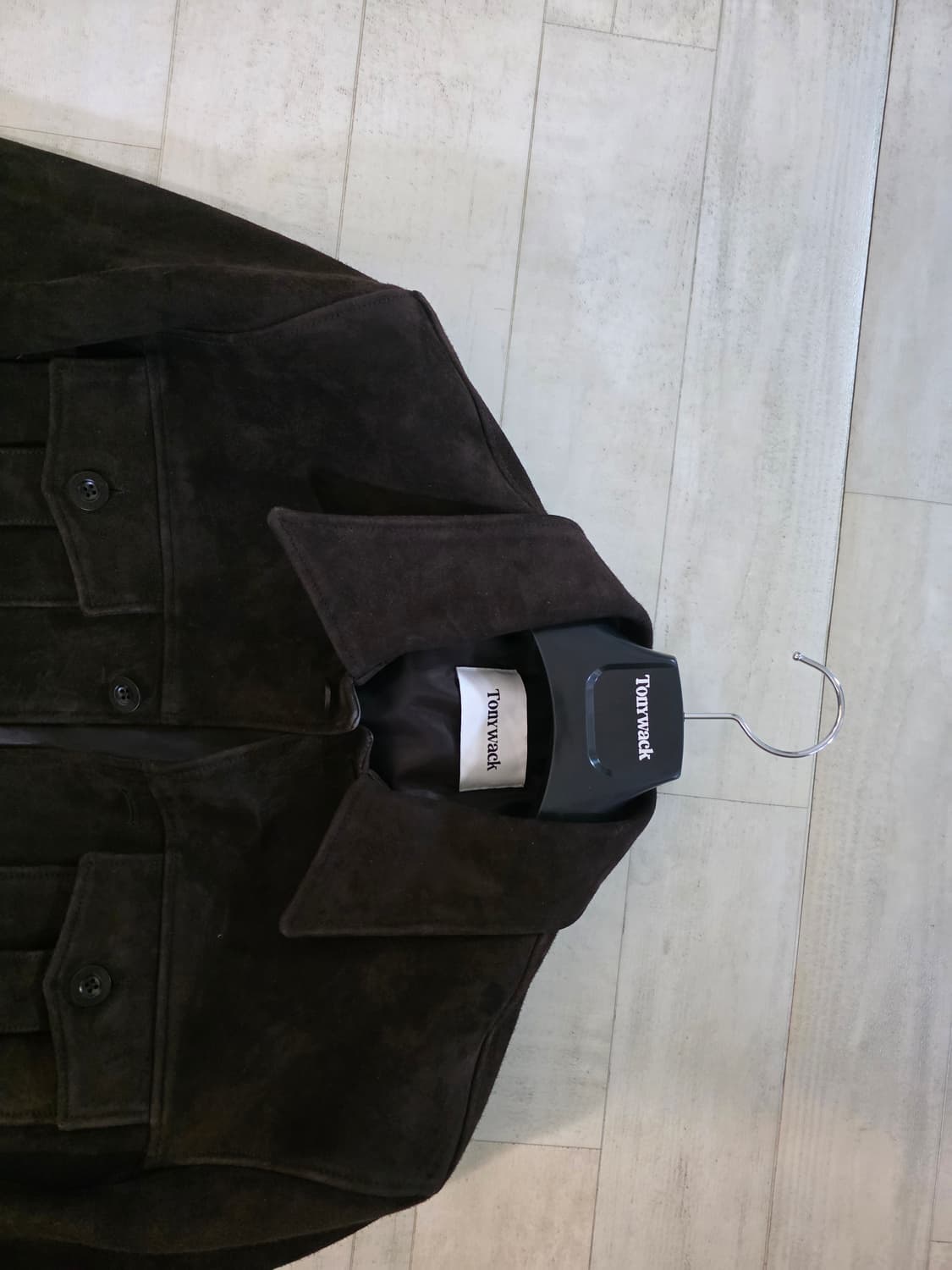 토니웩 스웨이드 트러커 다크브라운 M 상품이미지5