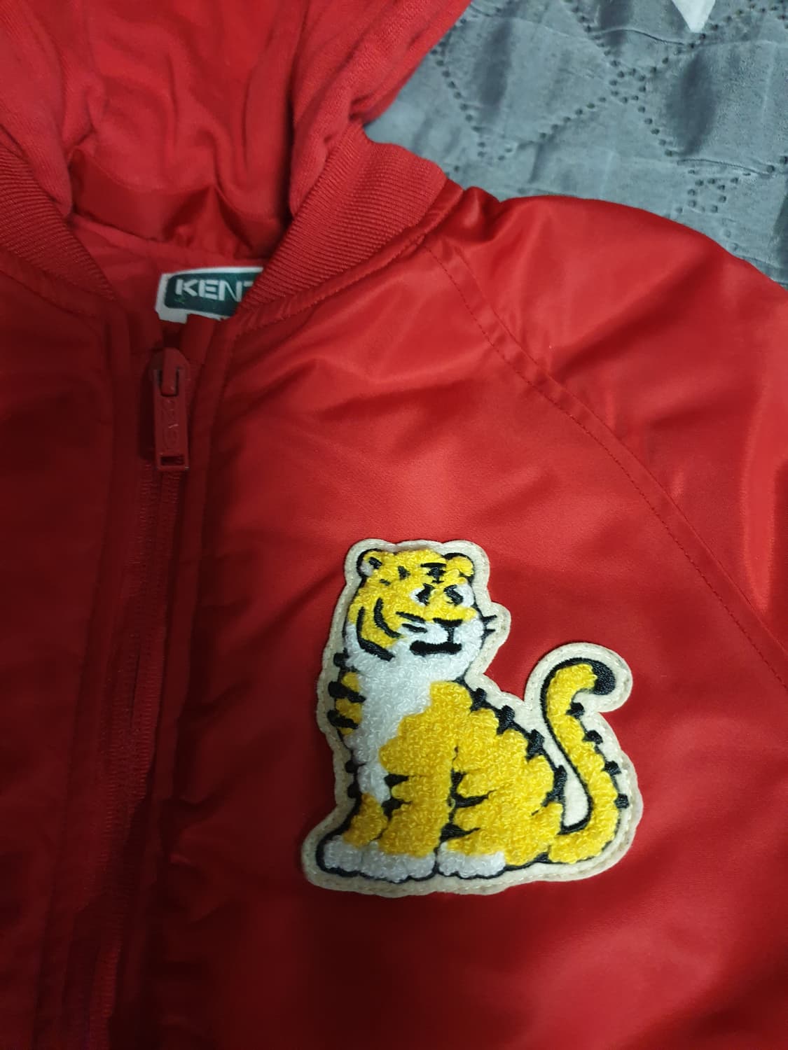 (한정판) 겐조 키즈 코토라 타이거 항공점퍼 레드 (6A-116) 상품이미지2