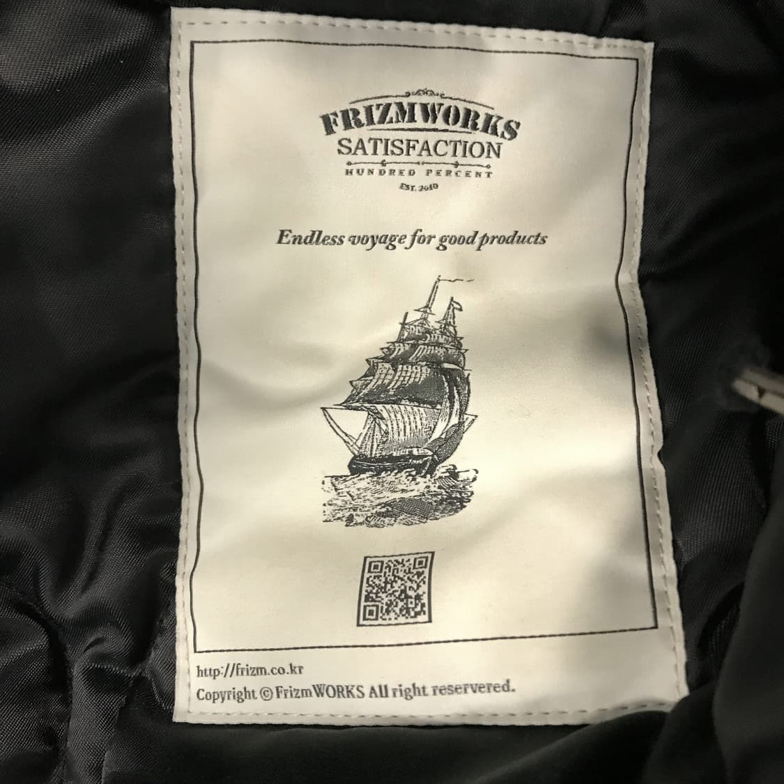프리즘웍스 덱자켓 블랙 [L]  상품이미지6