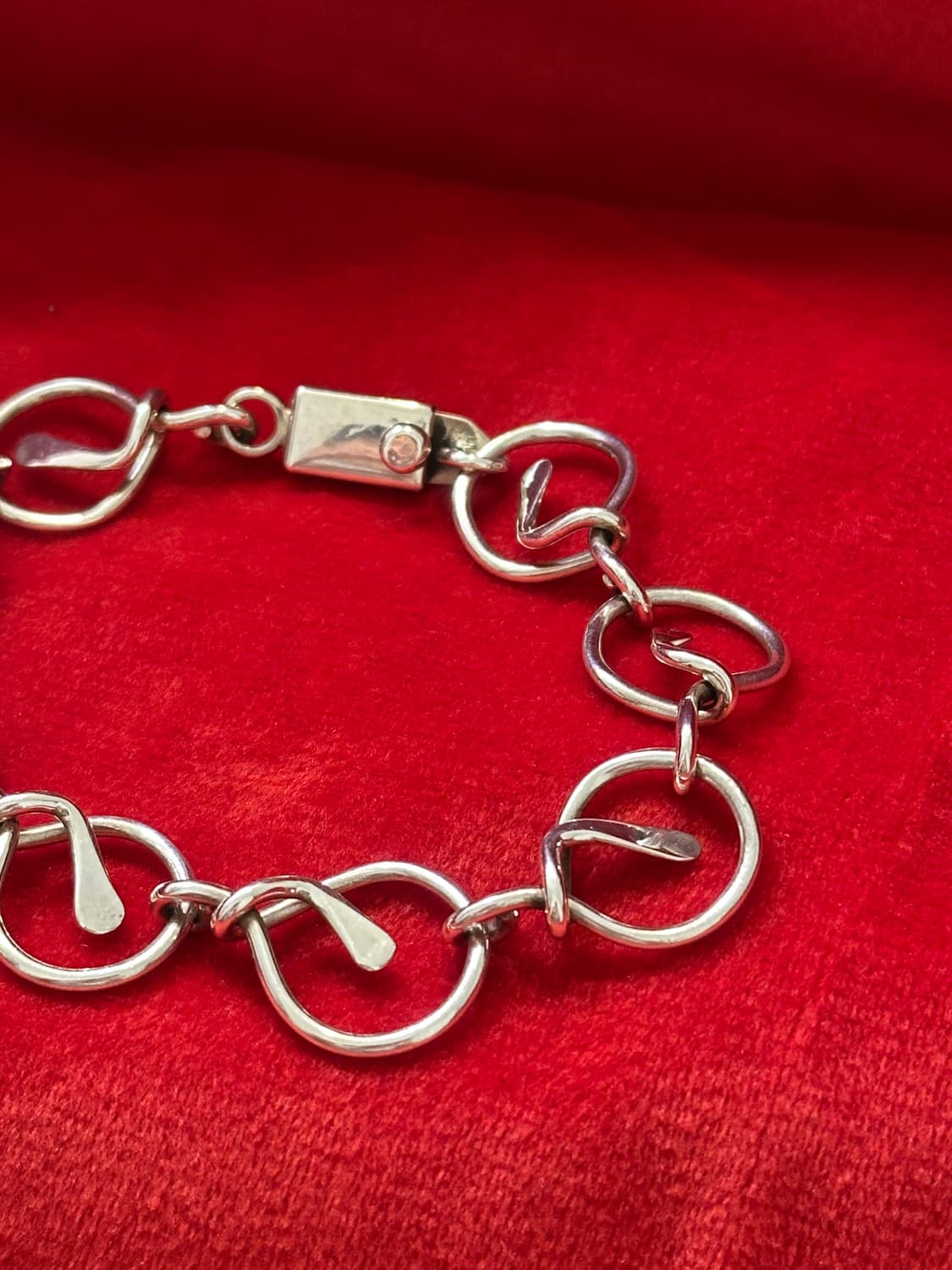 Mexico Agua Circle 925Silver Bracelet  상품이미지3