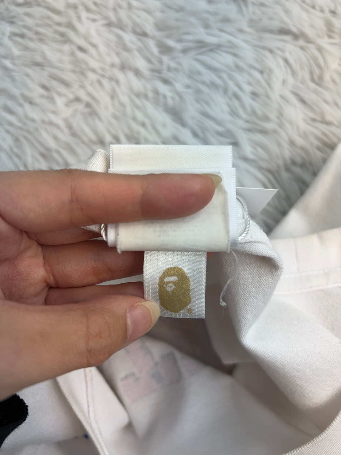 베이프 쥬라기월드 콜라보 딱붙 반팔 상품이미지5