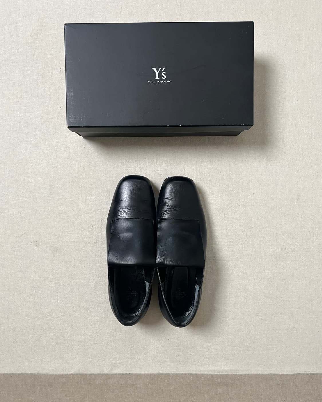 요지야마모토 플랩 슬립온 더비 yohji yamamoto Y’s 상품이미지2