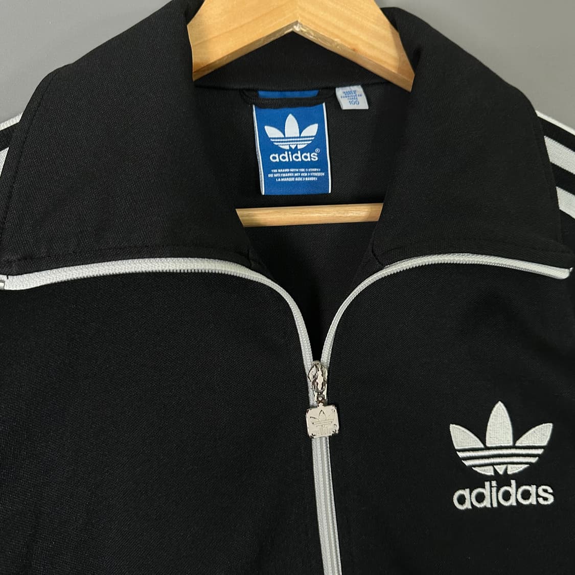 아디다스 유로파 트랙탑 져지 블랙 100 [111705] 상품이미지7