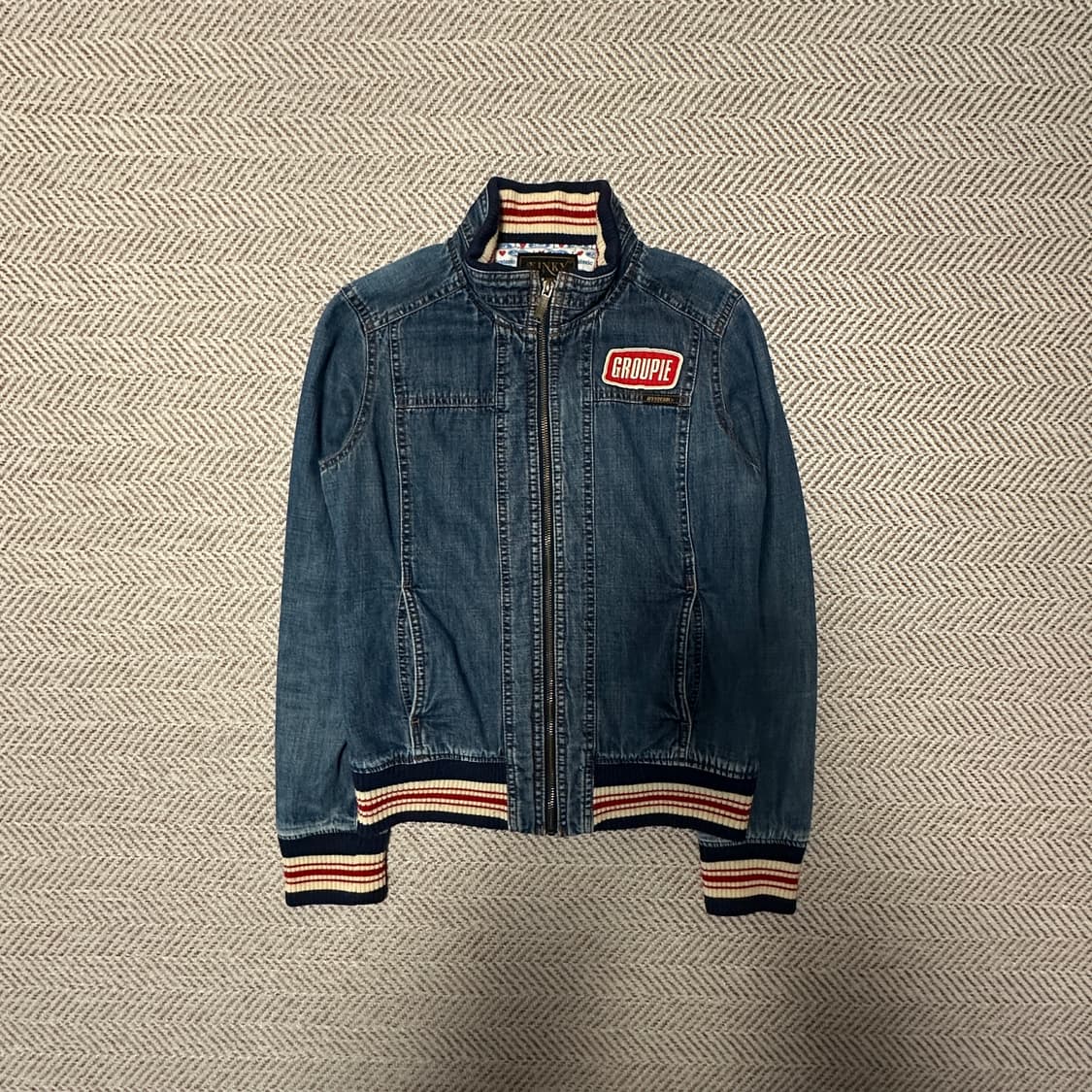 HYSTERIC GLAMOUR denim zipup jacket 상품이미지1