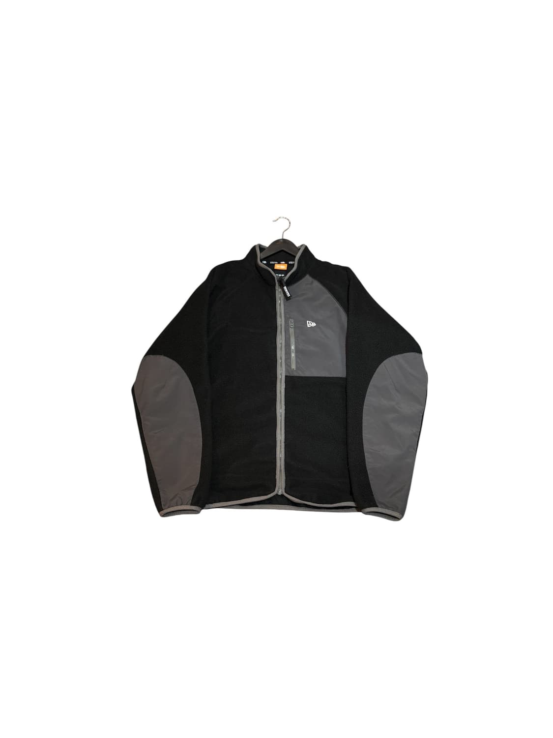 뉴에라 플리스 후리스 뽀글이 잠바 블랙 105사이즈 상품이미지1