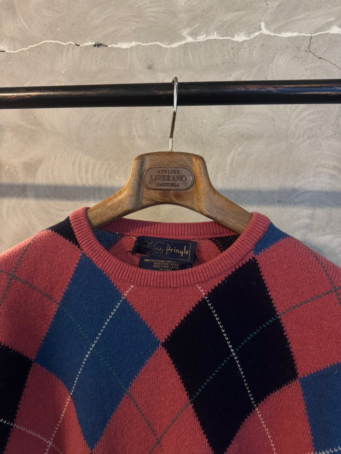 프링글 오브 스코틀랜드 아가일 니트 105 상품이미지3