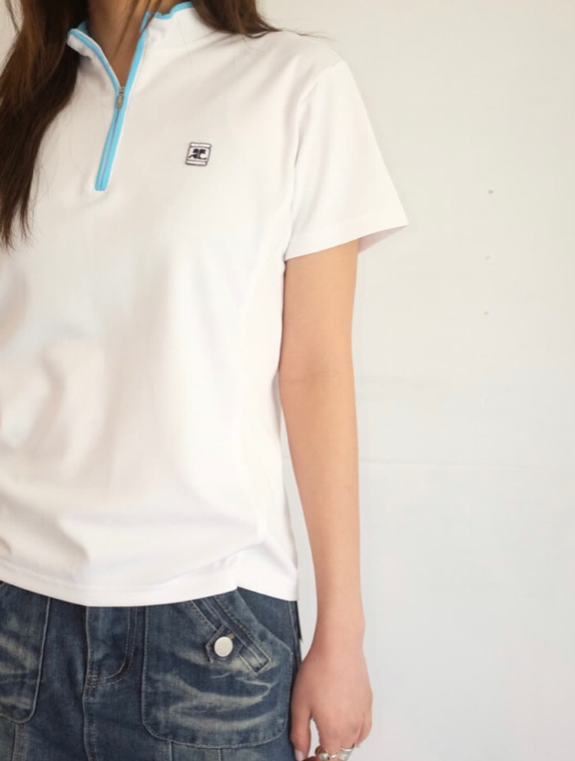 courreges 꾸레쥬 로고 티셔츠 상품이미지2
