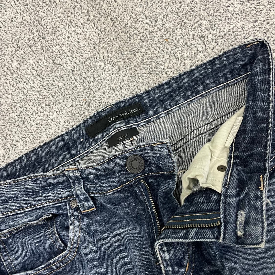 캘빈클라인 스키핏 데님팬츠 1231HS1 상품이미지2