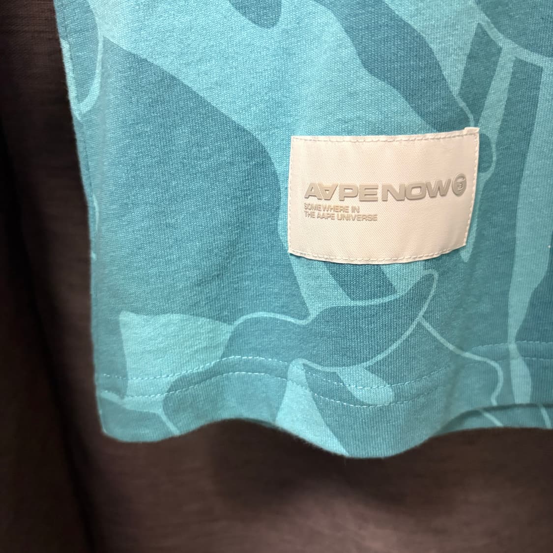 AAPE 에이프 카모플라주 반팔 티셔츠 상품이미지3