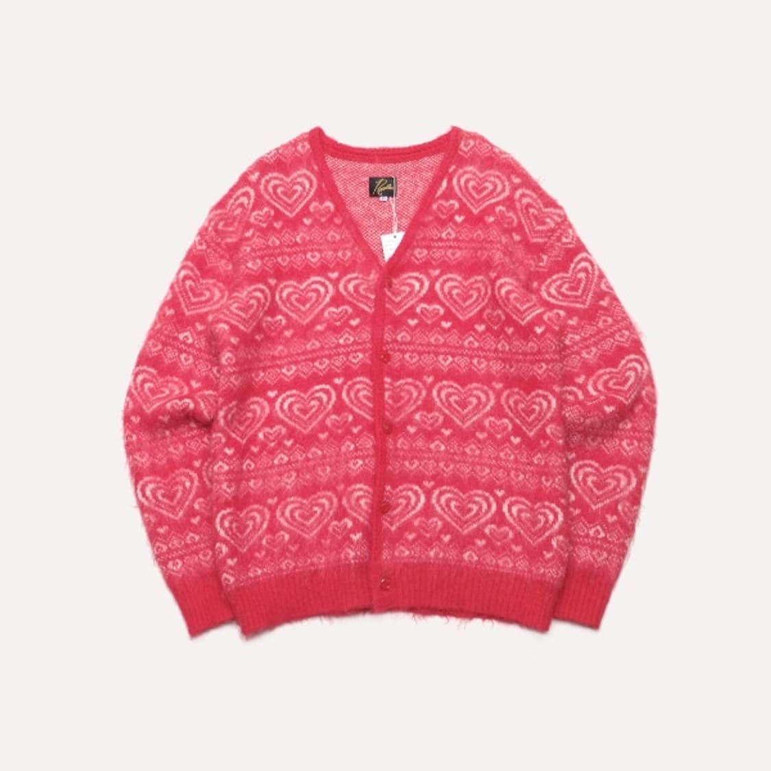 24fw heart mohair cardigan 상품이미지1