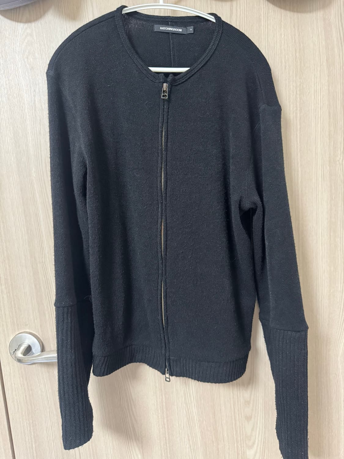 해칭룸 레이어 가디건 블랙 2사이즈 상품이미지1