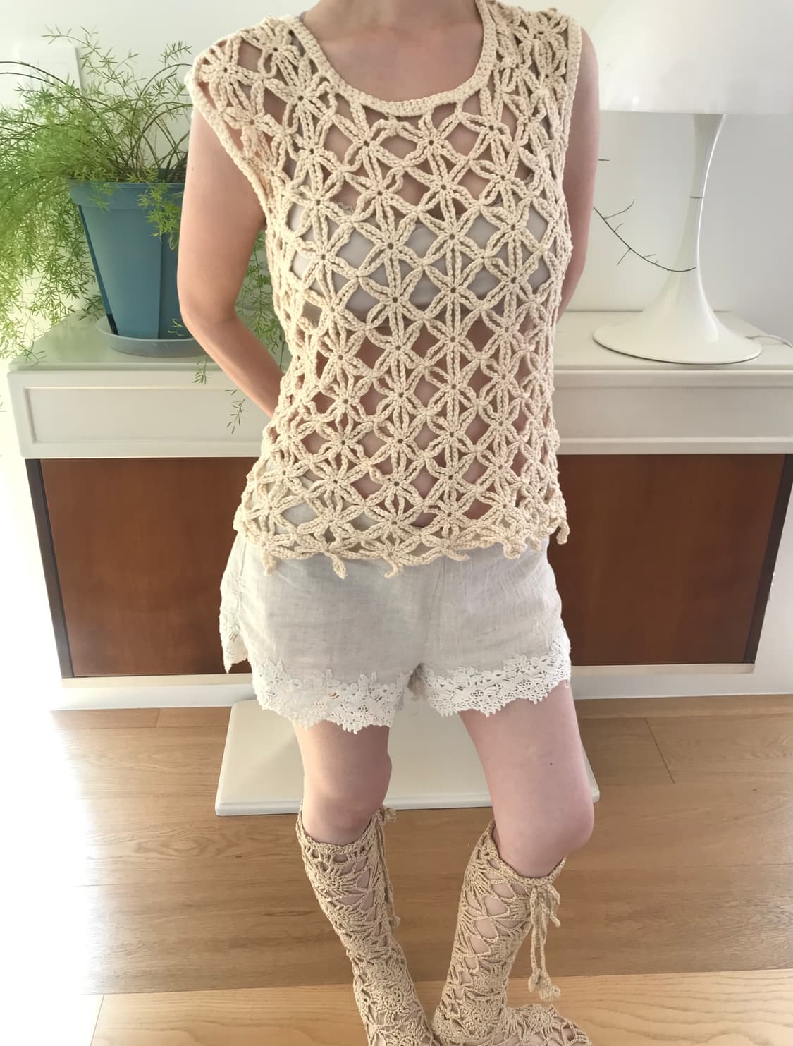 vintage lace short pants 상품이미지6