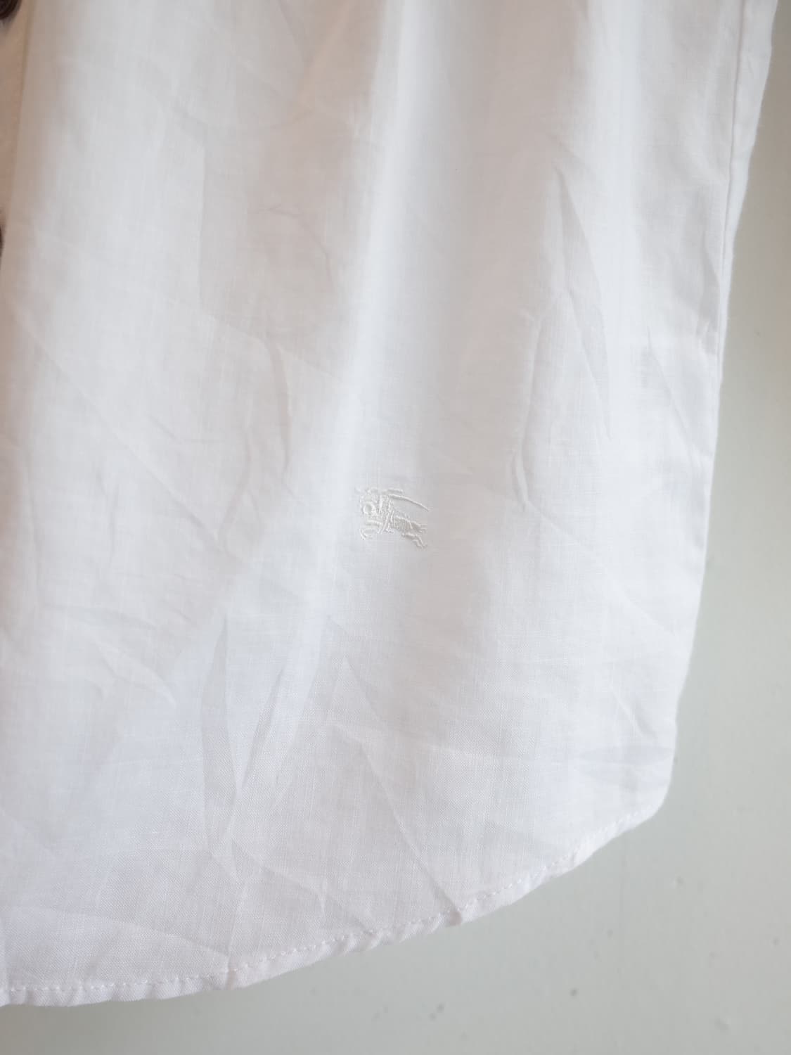 BURBERRY 버버리 리넨100 투포켓 셔츠 상품이미지5