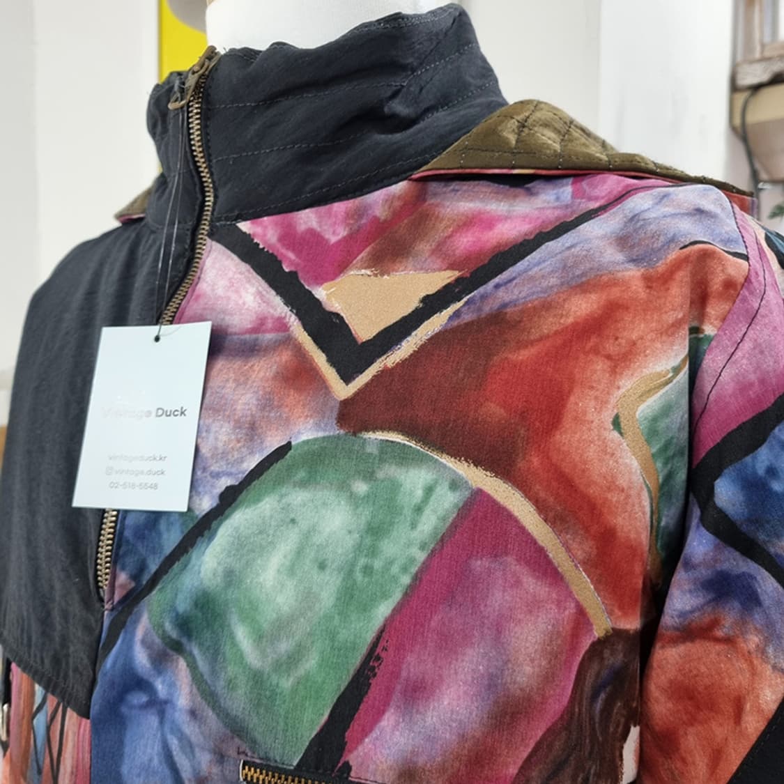 멀티컬러 아노락 후드 자켓 120 상품이미지3