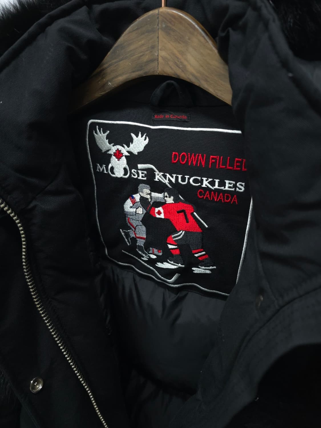 무스너클 스털링 블랙퍼 패딩 ( 여성 M/M ) 상품이미지3